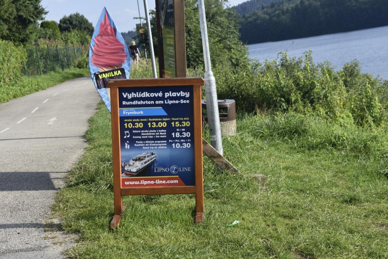 Novy Apartman V Arealu Wellness Hotelu Frymburk Εξωτερικό φωτογραφία